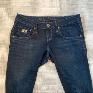 VINTAGE G-Star Raw Denim Ultra Low Rise 3301 Skinny Jeans